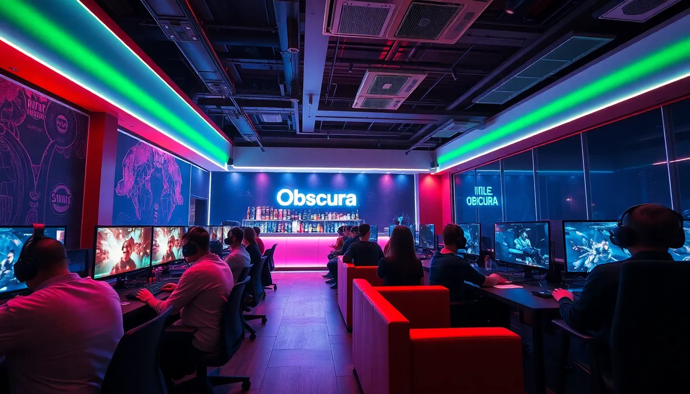 obscura competitive gaming cafe